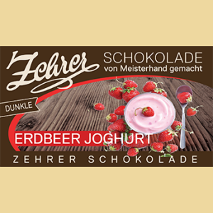 Zehrer Erdbeerjoghurt Schokolade Zartbitter