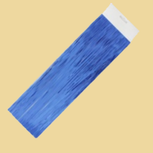 Dekorlametta blau 49cm