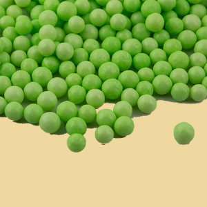 Zuckerperlen limettengrün 7mm