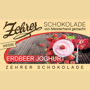 Zehrer weisse Schokolade mit Erdbeerjoghurt