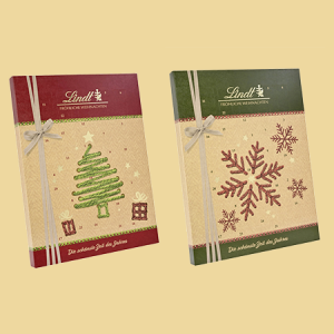 Lindt Nature Range Adventkalender 2 versch. Motive