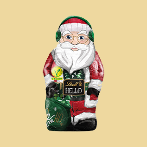 Lindt Hello Vegan Santa