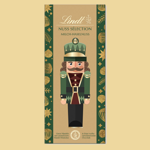 Lindt Nuss Selection Tafel Milch Haselnuss