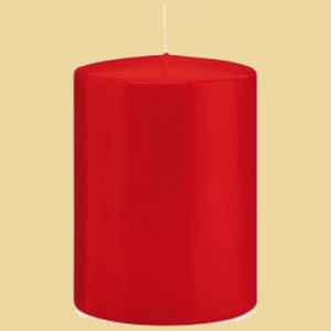Kerzenstumpen 150x98 rot