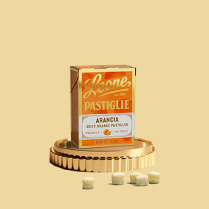 Pastiglie Leone Orangen Pastillen