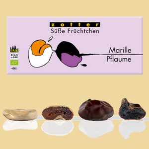 Zotter Süße Früchtchen Marille Pflaume