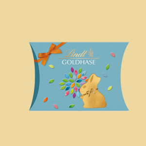 Lindt Goldhase Cut Out Range Kissenpackung