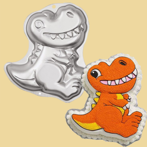 Dinosaurier Backform Alu 27,5cm