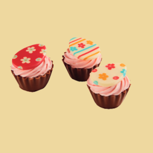 Oster Cupcake Erdbeerfondant