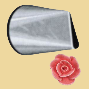 Rosen Tülle #104/12mm gerade