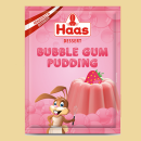 Bubble Gum/Erdbeerkaugummi Pudding 3x37g 
