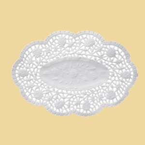Tortenspitzen oval 22x15cm 500er