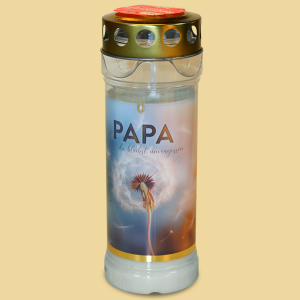 Grablicht Motivlicht 7Tage Papa du bleibst unvergessen