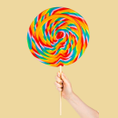 Mega Spiral Lolly 1kg