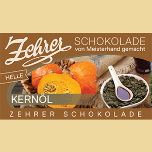 Zehrer Kernöl Vollmilch Schokolade