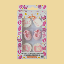 Mädchen Zuckerfiguren Set It is a Girl 6er