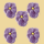 Zuckerveilchen Zuckerblumen 5er