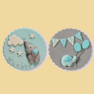 Dekoraufleger Taufe Its a boy 2 versch. Motive