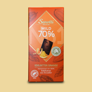 Sarotti Mild 70% Edelbitter Orange