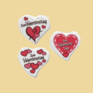 Dekoraufleger Zum Valentinstag Fotoaufleger