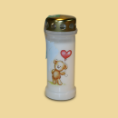 Grablicht Teddy mit Herzballon