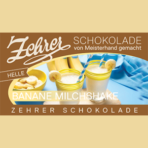 Zehrer Bananen Milchshake Schokolade Vollmilch