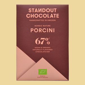 Standout Porcini 67% Schokolade mit Steinpilzen