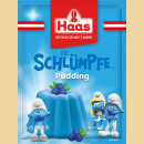 Schlümpfe Pudding mit Heidelbeergeschmack 3x37g 