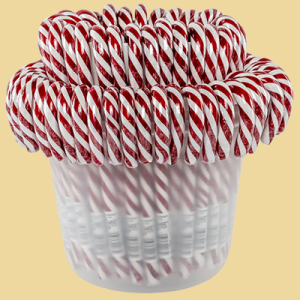 Zuckerstock rot/weiss Candycane Erdbeere