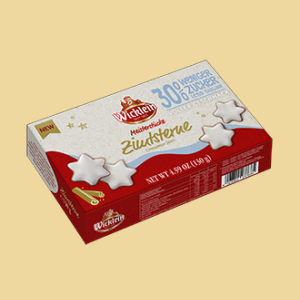 Zimtsterne weniger Zucker