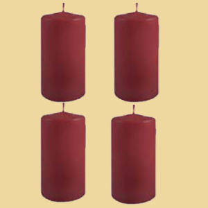 Adventstumpen40/60 robin 4er