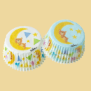 Baby Bär Papierbackförmchen 50x32mm