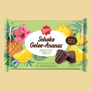 Schoko Gelee Ananas