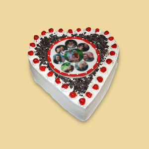 Schwarzwälder Kirschtorte Herzform 24cm
