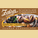 Zehrer Maroni Cassis & Ribisel Schokolade Vollmilch