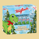 Schokoschirmchen Dino 12er