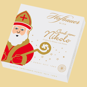 Hofbauer Gruß vom Nikolo Pralinen