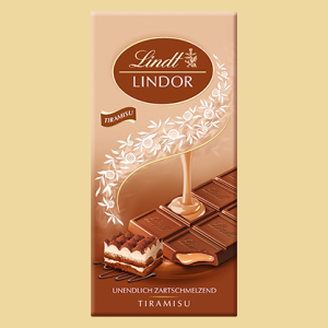 Lindt Lindor Tiramisu Schokolade
