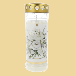 Grablicht Motivlicht 7 Tage Floraler Engel