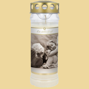 Grablicht Motivlicht 7 Tage Ein stiller Gruß mit Engel