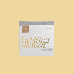 Berger Lieblingsmensch Bio Vollmilch Schokolade