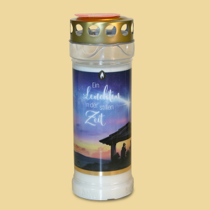 Grablicht Motivlicht 7Tage Stern von Betlehem