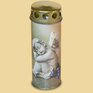 Engel Grabkerze Papierlicht