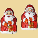 Mini Santa Schokoladefigur