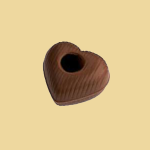 Trüffelherz Hohlkörper 54Stk. Vollmilch