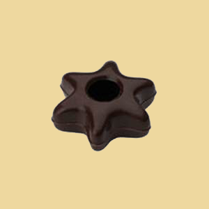 Trüffelstern Hohlkörper 42Stk. Zartbitter