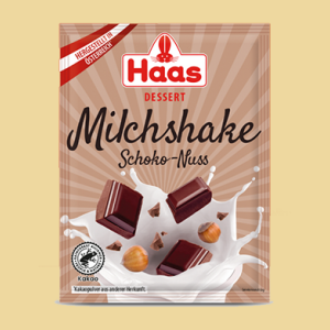 Milchshake Schoko Nuss