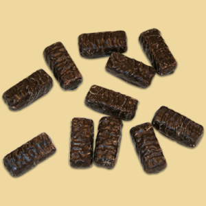 Kirschgeleestangerln getunkt per 100g