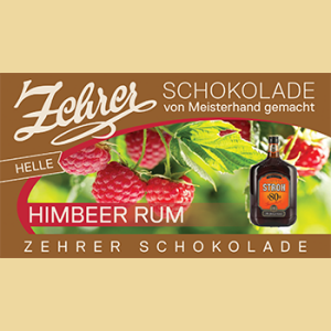 Zehrer Himbeerrum Schokolade Vollmilch