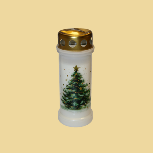 Grablicht Christbaum